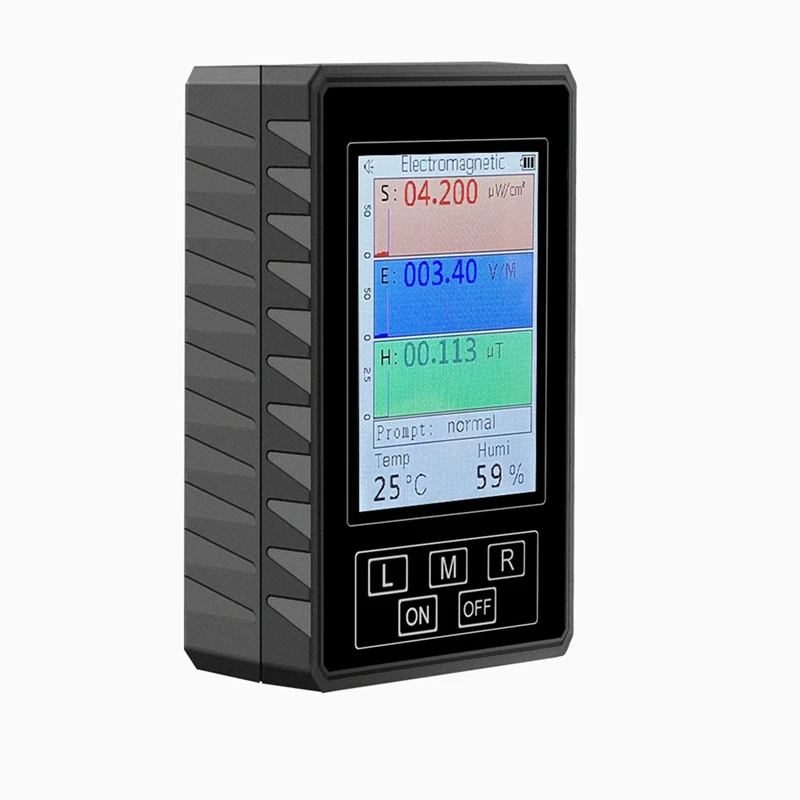 BR-9A XR2 Pro Electromagnetic Radiation Detector EMF Meter Environment Test Instrument BR 9A