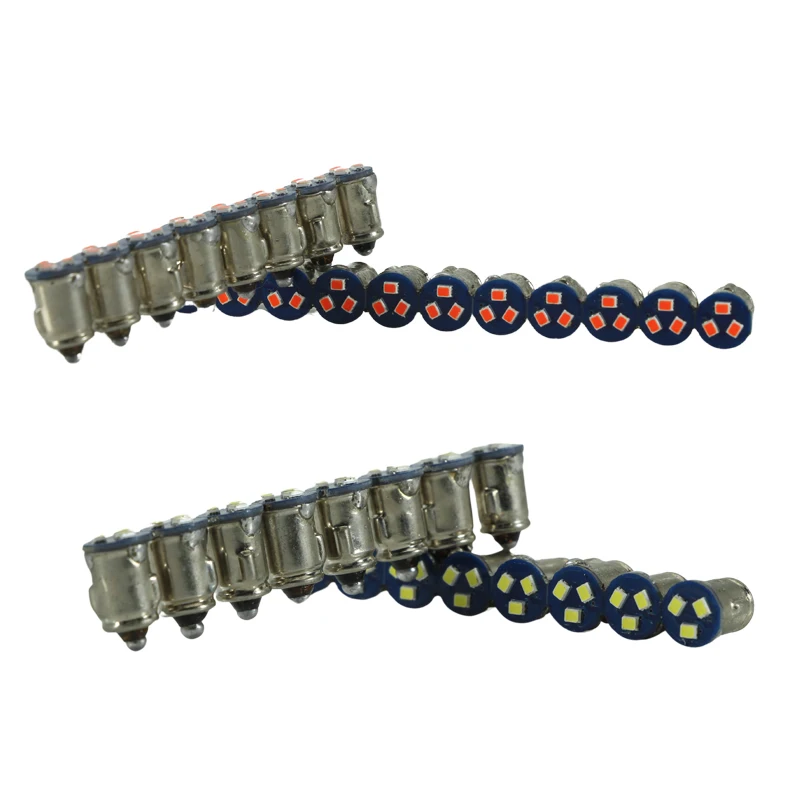 4X BA7S T7 LLB281 GLB281 LED 자동차 인디케이터 실내 전구 미니 속도계 조명 자동차 신호등 번호판 램프 6V 12V 24V