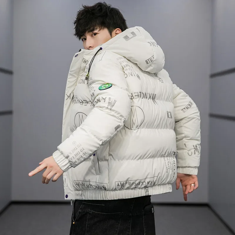 Men's Down Jacket Autumn And Winter 2021 New Thick Trend Students Lightweight Winter Clothing Explosive Short Coat Fashion Brand