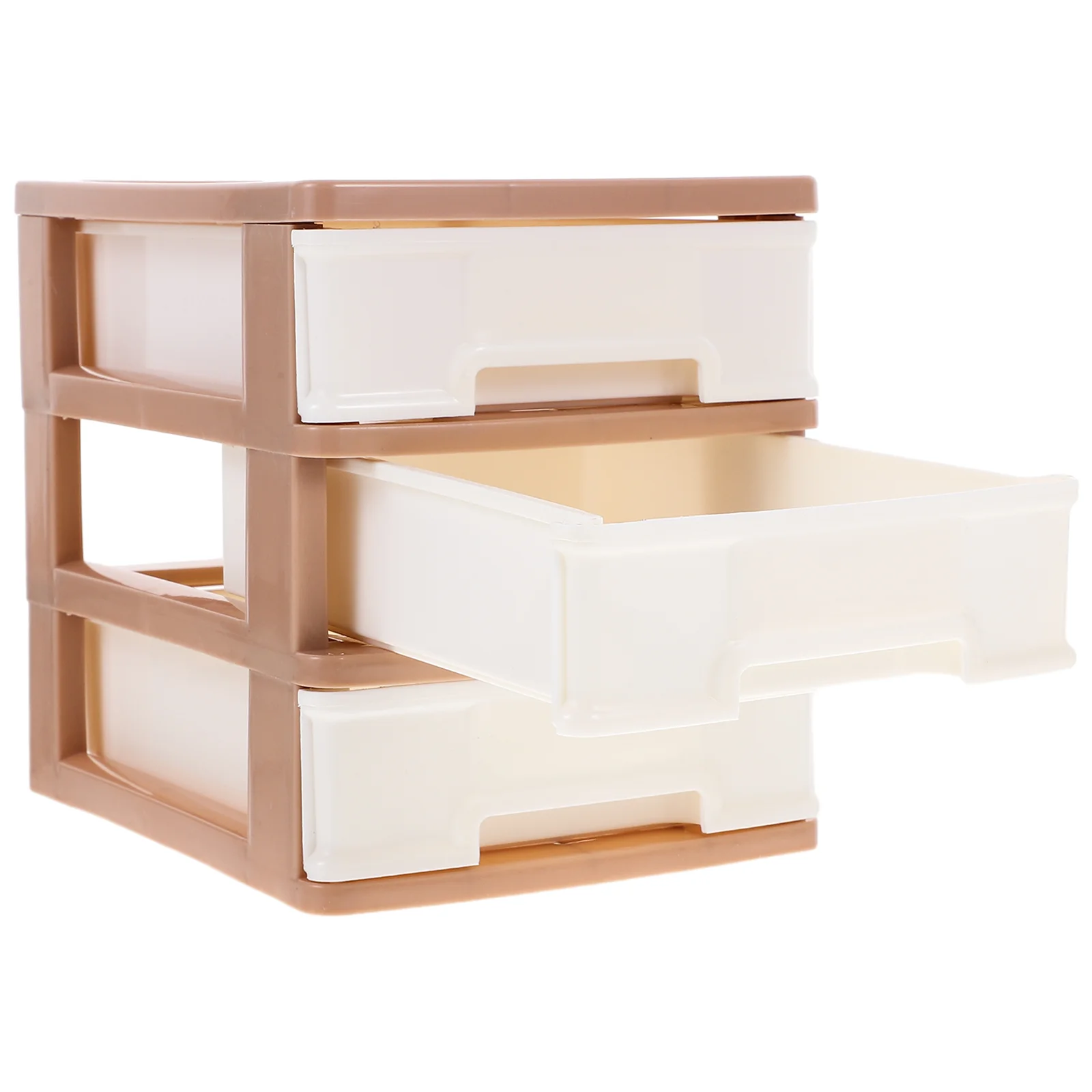Desk Drawer Organizers Storage Box Stationery Cabinet Plastic Holder File Organizer Document Container Office Supplies