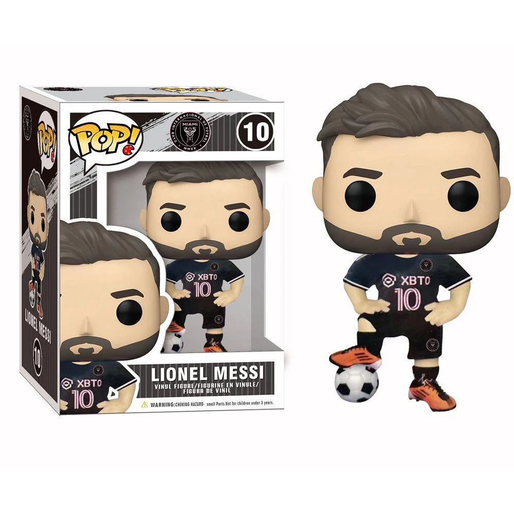 Funko Pop Football Stars Lionel Messi #10 Decoration Ornament Action Figure  Collection Model Toy for Children Birthday Toy Gift - AliExpress