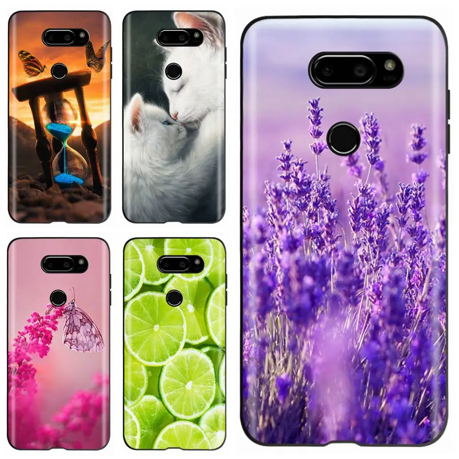 Stylish Painted Soft Slim Phone Case - Artistic Back Cover