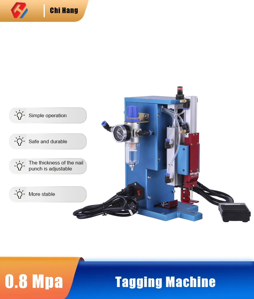 

Fast Pneumatic Glue Needle Machine, Automatic Card Sending Hang Machine Hang Tag Machine, Hang Tag Gun, Professional Tag Machine