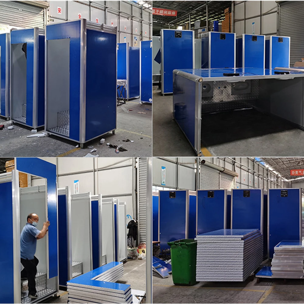 EPS mobile toilet tourist attraction park construction site community school hospital