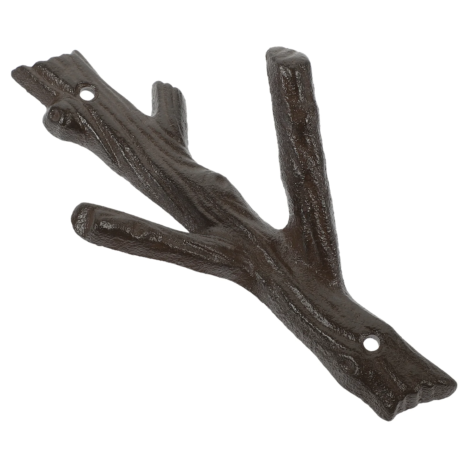 

Household Wall Mount Iron Hook Heavy Duty Cast Vintage Style Iron Hook Decorative Tree Branch Shaped Wall Hook Home Supply