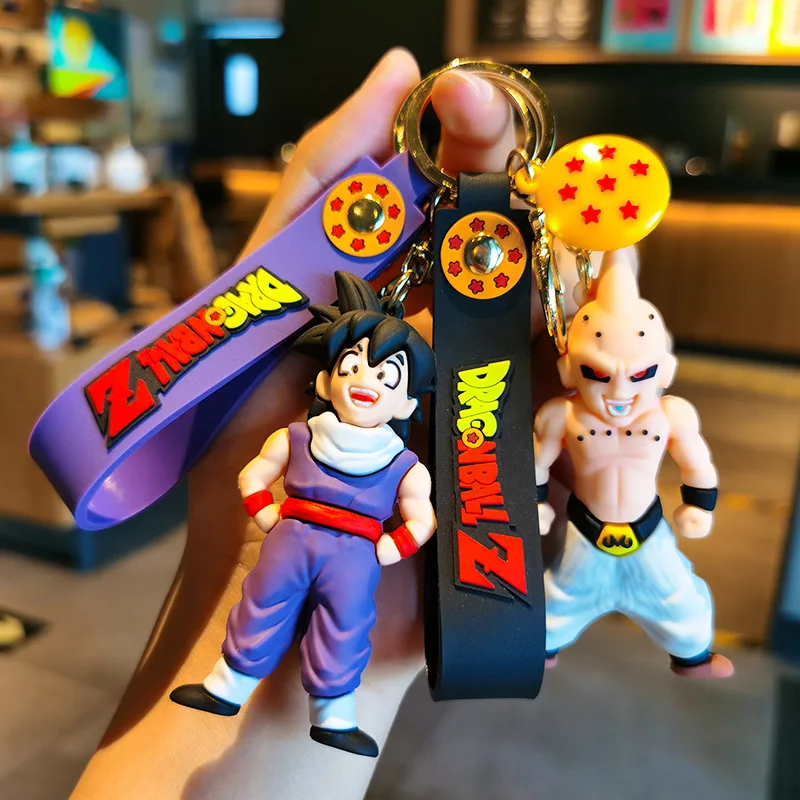 Desenhos animados Anime Dragon Ball Z Figura Chaveiro, Criativo