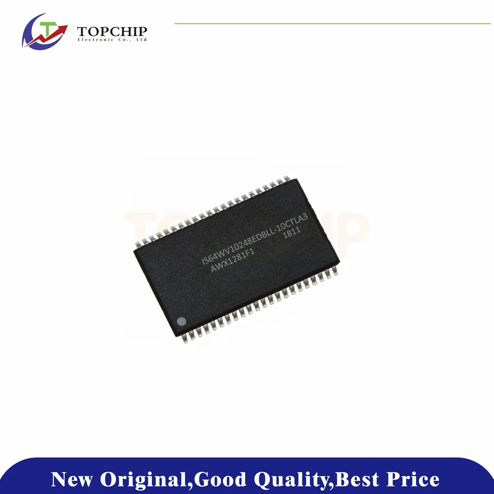 

1Pcs New Original IS64WV10248EDBLL-10CTLA3 SRAM - Asynchronous Memory IC 8Mbit Parallel 10 ns 44-TSOP II