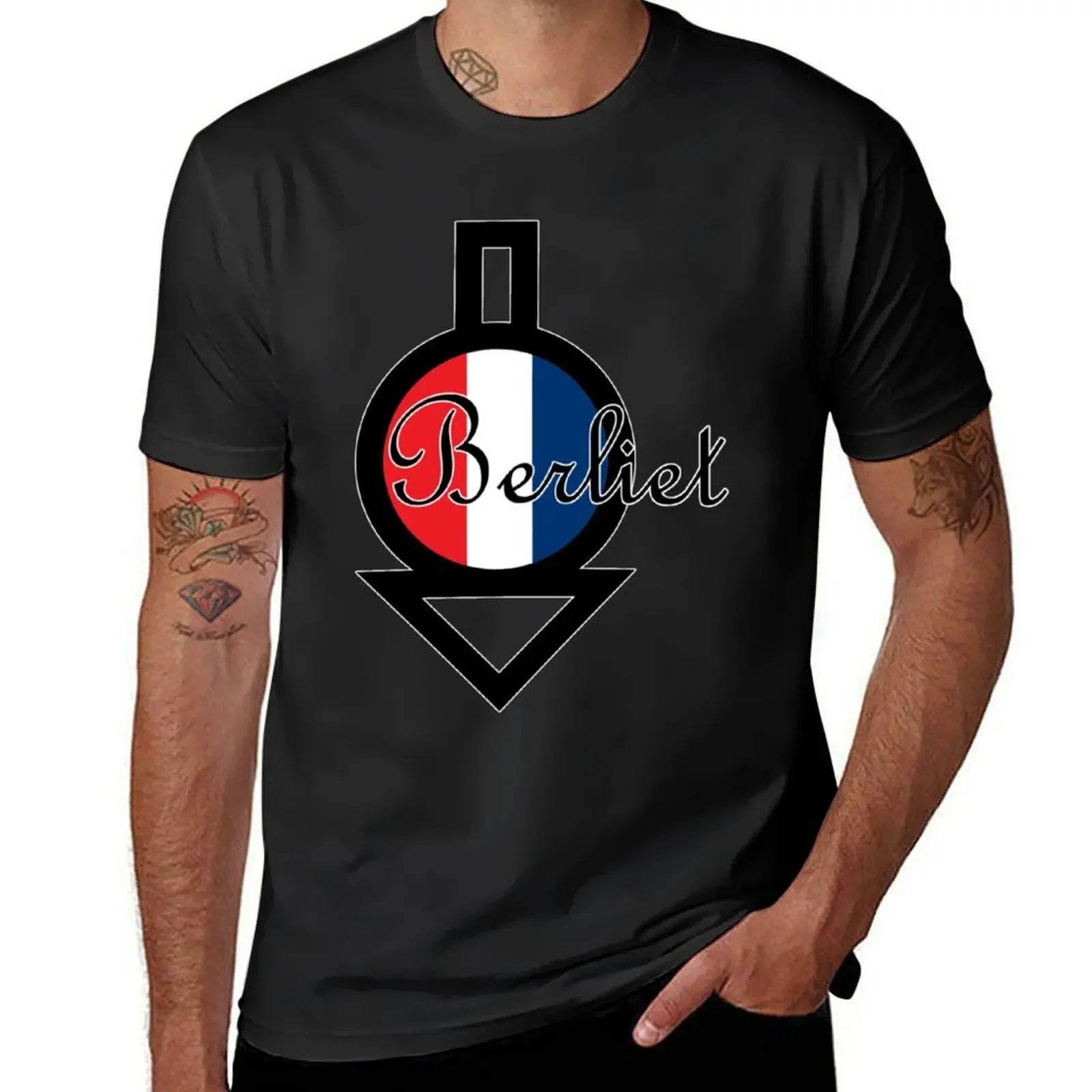 

Berliet T-shirt tops shirts graphic tees customs design your own Men's t-shirts