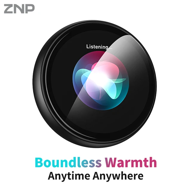 Ultra-thin AI Voice Translator ZNP Z01 Instant Professional Portable Magnetic Smart Voice Translation Display Touch Control