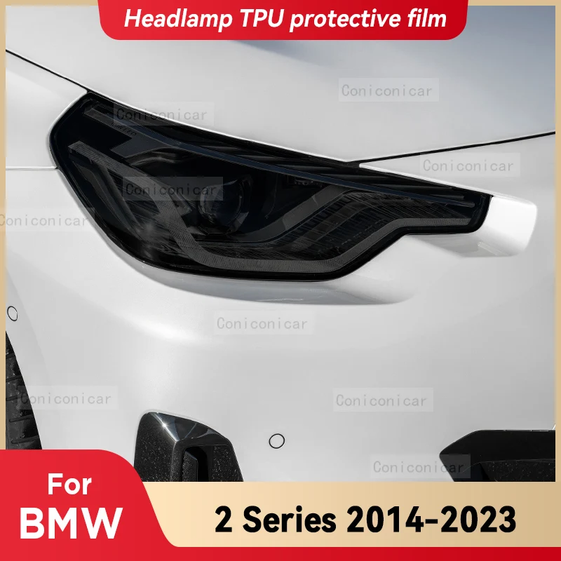 For BMW 2 Series F22 F23 F44 G42 2014-2023 Car Headlight TPU