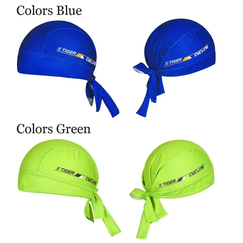 X-TIGER Cycling Hat 100% Polyester Breathable Cycling Headwear Summer Mountain Bike Ciclismo Scarf Quick-Dry MTB Bicycle Caps 5