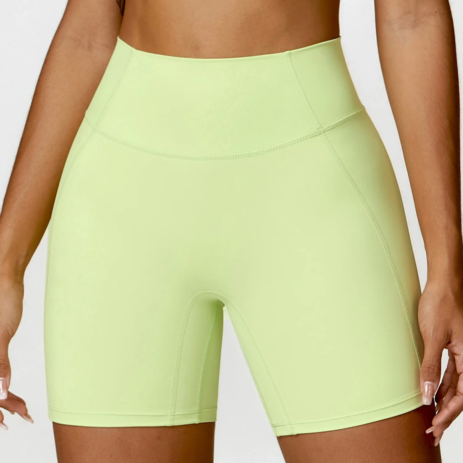 Women's High Waist Quick Dry Yoga & Workout Shorts