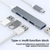 USB C HUB 3.0 Type C Extender 4 Port Splitter Adapter OTG Docking Station For Phone Macbook Pro 13 15 Air PC Laptop Computer HUB 4