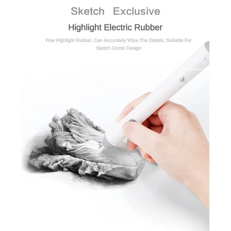 Electric Rubber Eraser Sketch Adjustable School Office Supplies Art Drawing Automatic Learning Pretty Stationery Funny Erasers - 4