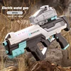Summer Electric Continuous Water Gunner Self Integrated Large Capacity Water Gun with Light Outdoor Children's Water Playing Toy 1