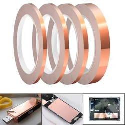 Copper Foil Tape - Adhesive Single - Sided Conductive Shielding for DIY Projects & Electrical Repairs, 20M Roll