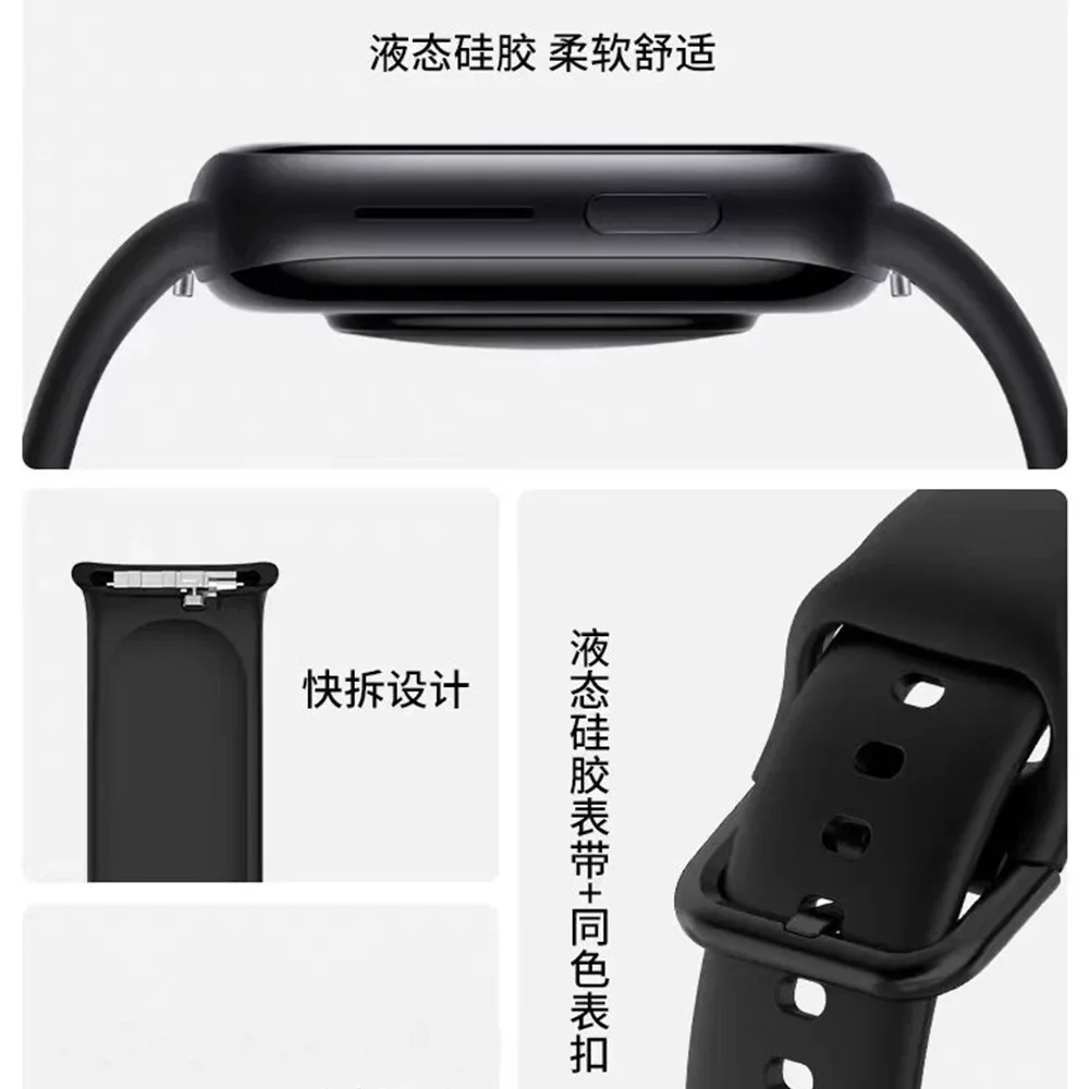 Enhanced Silicone Strap for Smartwatch - Sports Edition Replacement Wristband in Vibrant Colors