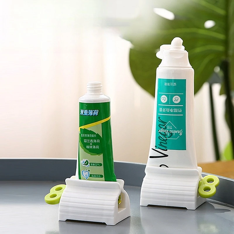 Toothpaste Presser Creative Simple Useful Things for Home Bathrooms Accessories Bathroom Supplies Squeezer Products Household