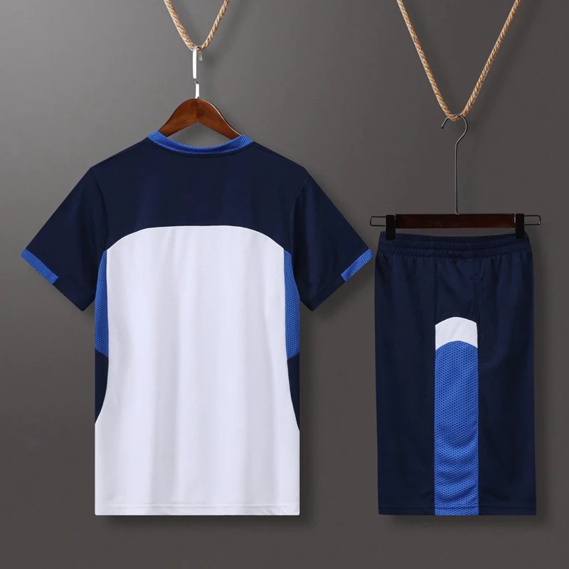 Short Sleeve Volleyball Uniform Men Volleyball Shirt Pocket Shorts Kit Training Wear Jersey Running Set Track Suit volleyball jerseys men running sportswear