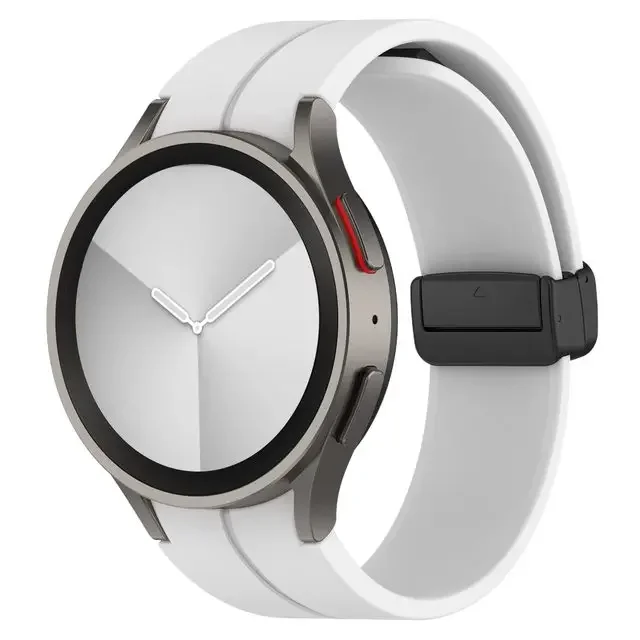 Premium Silicone Magnetic Buckle Watch Strap