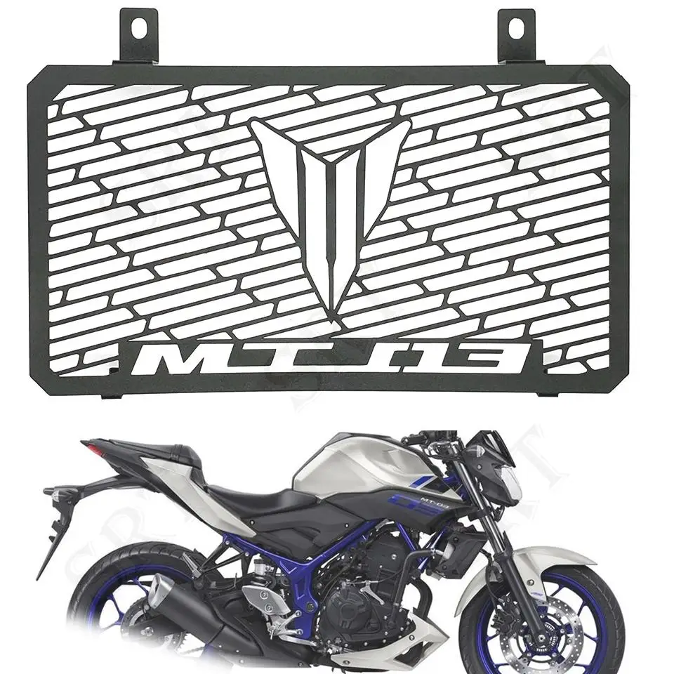 

Fit For Yamaha MT 03 Motorcycle Accessories Engine Radiator Grille Guard Cooler Protector Cover MT03 MT-03 2006-2017