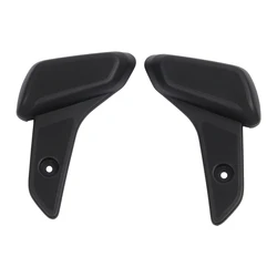 Enhanced Motorcycle Rear Passenger Foot Pegs and Footrests (Silver)