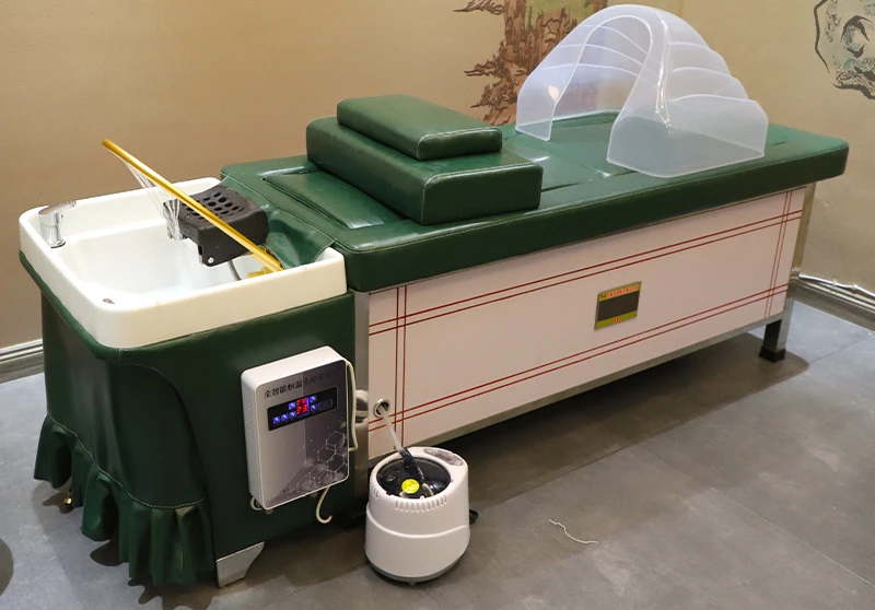 

teaming water circulation, head therapy, whole body moxibustion, intelligent automatic beauty and health preservation