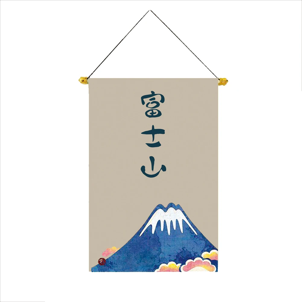 30x45cm Sushi Restaurant Bunting Banners Japanese Style Lucky Cat Triangle String Flag Oxford Cloth Izakaya House Decoration