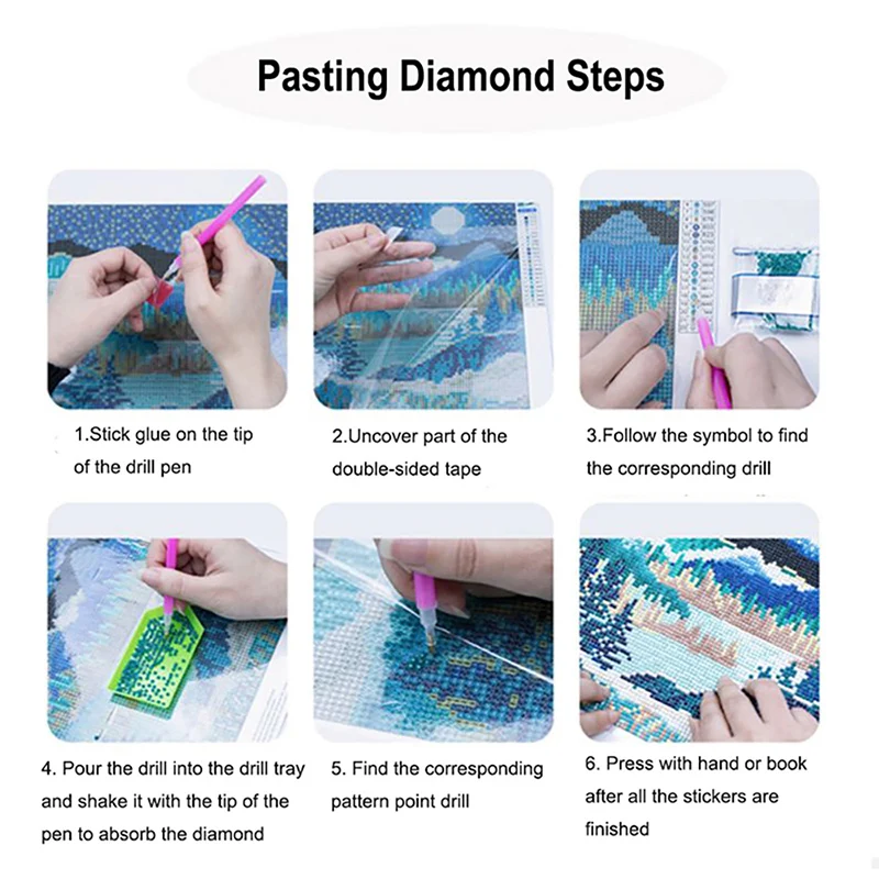 Diamond Painting Dual-Sided Premium Wax Diamond Pen 100% Full Canvas S –  Paint With Diamonds