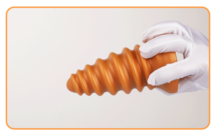 Gran tapón anal erótico de silicona, dilatador para masaje de próstata, tapón anal grande, expansión anal._voghion.com