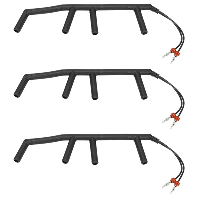 

028971766 Car Glow Plug Wiring Harness For Mk4 Mk3 B4 Golf Jetta Beetle Passat 1997-2003 1.9 TDI L4 ALH Parts (3PCS)