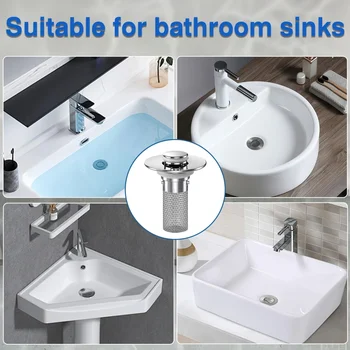 Universal Pop-Up Sink Drain Stopper 6