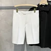 Chino Shorts Men Front Pleated Shorts Casual Bermuda Work Wear Shorts Korean Fashion Pants For Summer 6