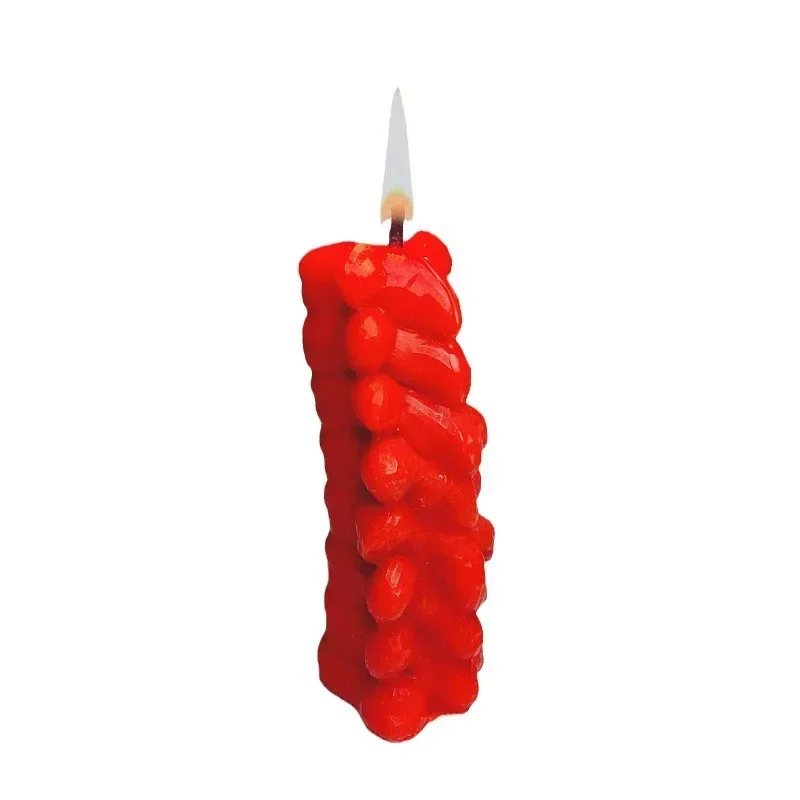 Low Temperature Candle Spine Drop Wax Anti-Burning Sex Massage Candle Bdsm Toys for Flirting