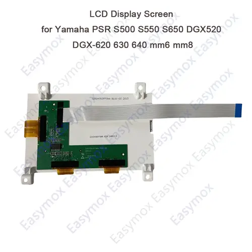 LCD Display Screen for Yamaha Dgx520 Dgx620 Dgx630 Dgx640 PSR-S500 S550 S650 S670 Mm6 Mm8 Repair 320240B3FF0WA - Image 2