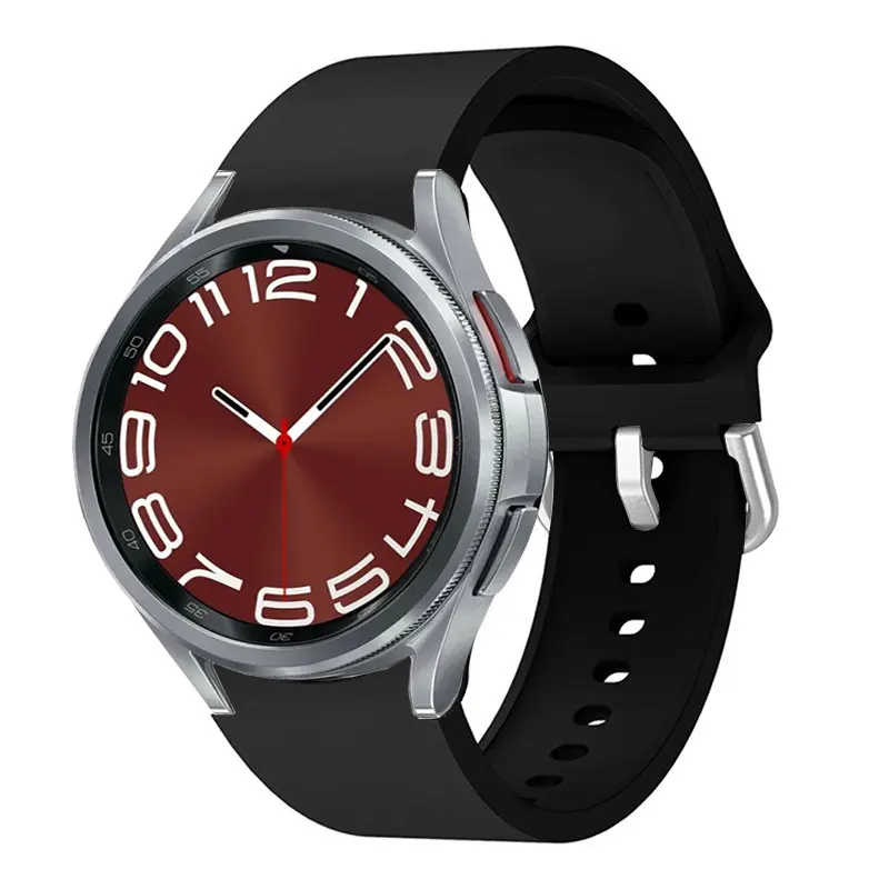 Premium Silicone Sport Watch Strap - Durable and Comfortable Bracelet Band