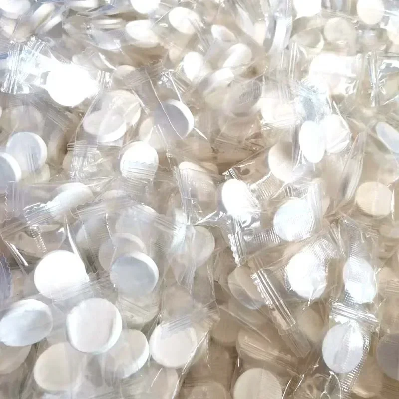 10-100pcs Disposable Compressed Facial Mask Portable Travel Non-woven Face Mask Skin Care Cotton Wrapped Masks Paper Wholesale