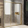 Triple Sliding Shower Door, Glass Wall Partition, Bathroom Partition, Home and Hotel Use, Hot Sale 6