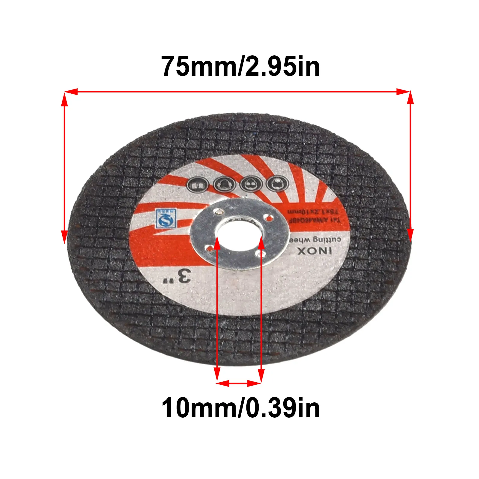 

5pcs 75mm Mini Angle Grinder Grinding Wheel Disc Diamond Saw Blade For Angle Grinder Steel Stone Sanding Disc Cutting Tools