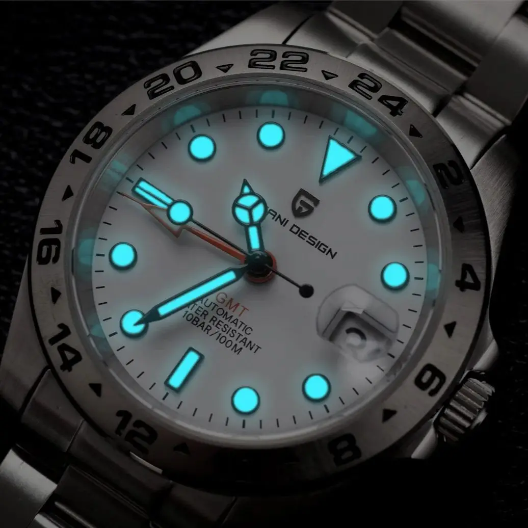 

PAGANI DESIGN Men NH34 Sports Automatic Mechanical Watch Pd 1762 GMT