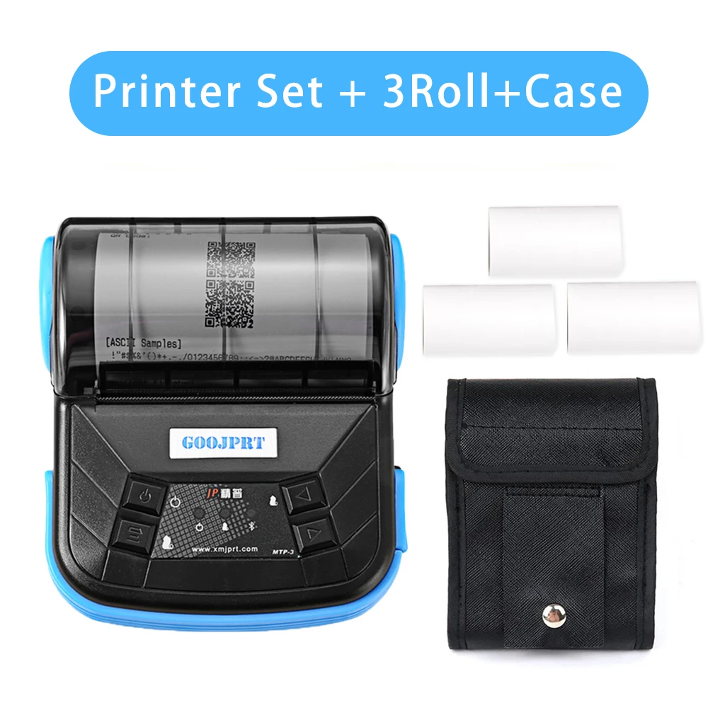 Blue 3Roll Case