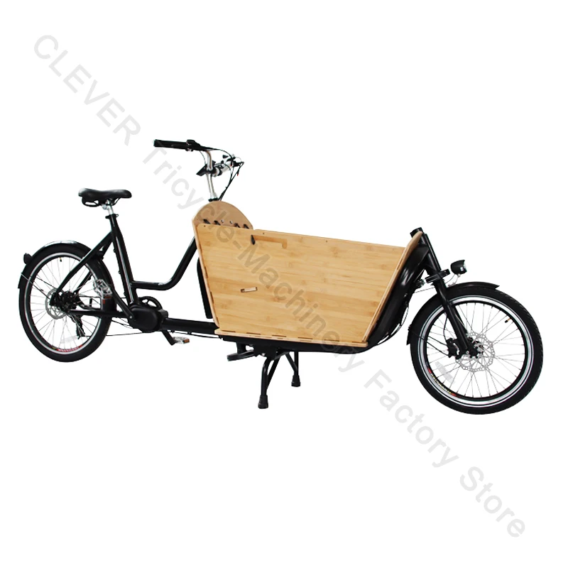 ElectricFamilyCargoBike2WheelBakfietsMidDriveCargoBikeDutchBikeWithLithiumBattery.jpg