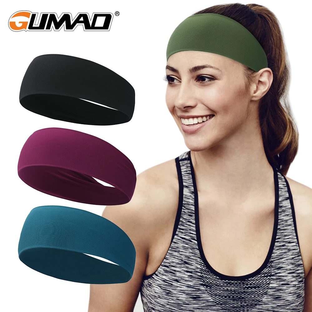 Breathable Headband Sport Fitness Sweatband Bike Cycling Head Hair Band