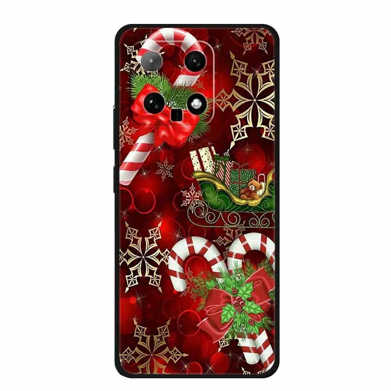 Festive Holiday TPU Silicone Phone Cover - Lovely Soft Design
