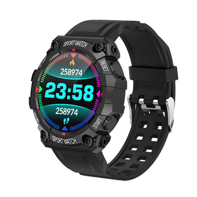 Smart Watch Blood Pressure Monitoring Camera Remote Fitness Tracker Pedometer Date Display Alarm Clock Vibrates Wristband