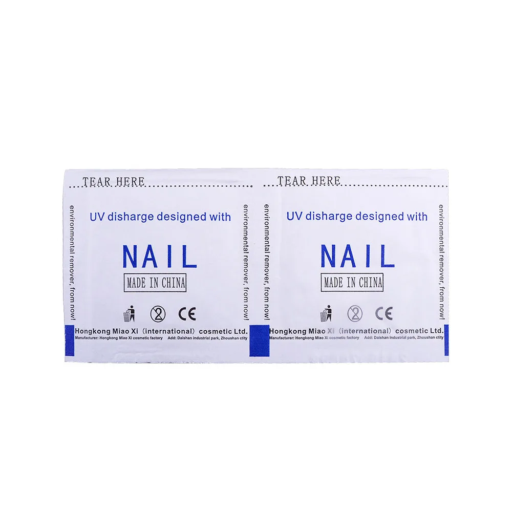 Nail Polish Remover Wraps 50Pcs