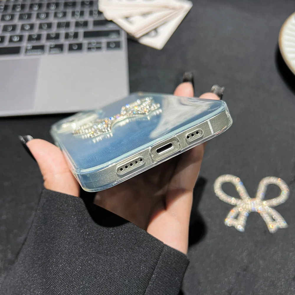 Custodie per telefono personalizzate fai da te Love Laser per iPhone 15 Custodia per iPhone 16 15 14 13 12 11 Pro Max Plus Braccialetto di perle Custodia in silicone morbido_voghion.com