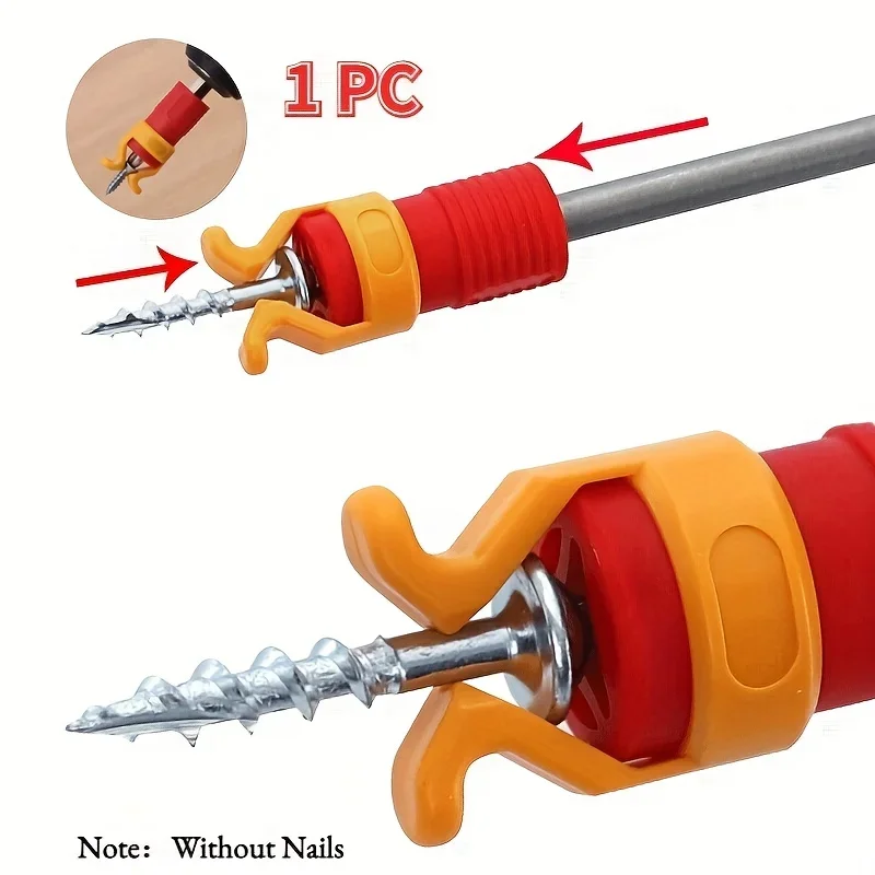1pc Screw Fixer Holder - Universal Fixing Fixture Set For Woodworking, Carpentry And Drill Screws - Plastic Screw Fixer 2030