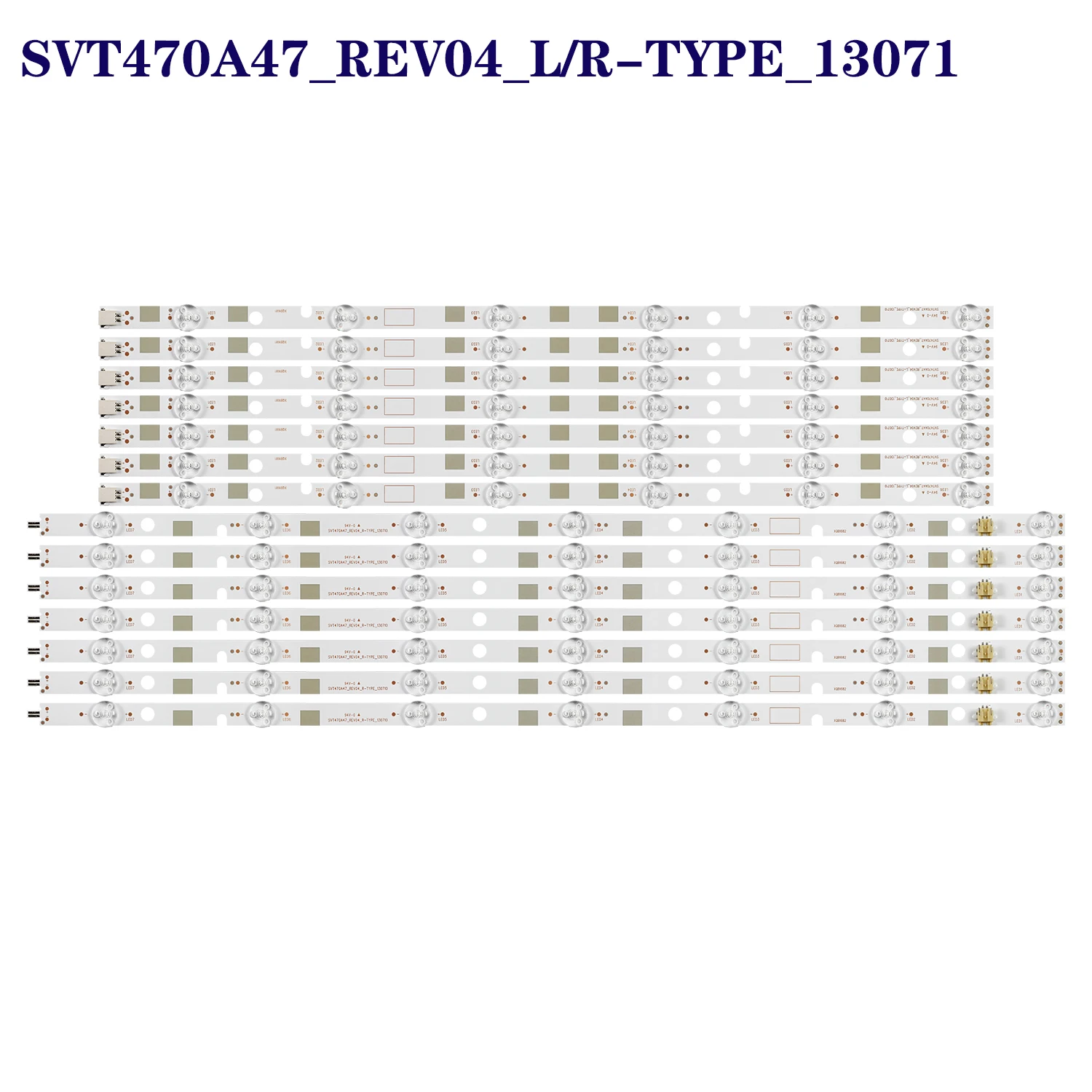 Led Backlight Strip para Toshiba 47 tv Toshiba 47m7463d 47l7453db 47l7453d 47463dg Svt470a47 Lc470duk sg k2 14 Peças