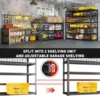 84" H Garage Shelving, 6-Tier Garage Storage Shelves Heavy Duty Shelving Loads 3500LBS, 48" W 6